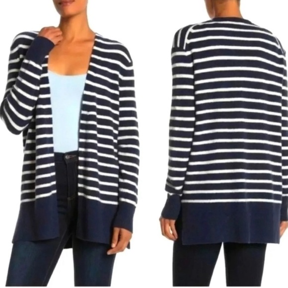 Madewell Merino Wool Alpaca Blend Cozy Walker Open Front Cardigan Coziest Yarn M - Picture 1 of 14